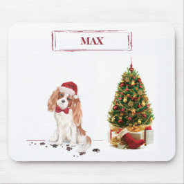 Cavalier King Charles Spaniel Funny Christmas Dog Mousepad