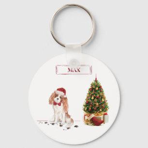 Cavalier King Charles Spaniel Funny Christmas Dog Schlüsselanhänger