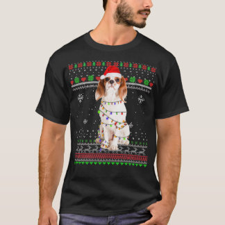 Cavalier King Charles Spaniel Funny Christmas Paja T-Shirt