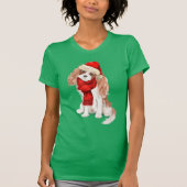 Cavalier King Charles Spaniel Funny Holiday T-Shirt (Vorderseite)