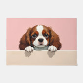 Cavalier King Charles Spaniel Fußmatte Kunst (Vorderseite)