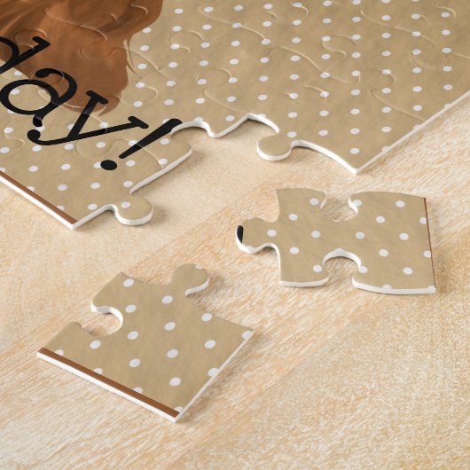 Cavalier King Charles Spaniel Gentleman Birthday Puzzle (Seite)