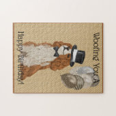 Cavalier King Charles Spaniel Gentleman Birthday Puzzle (Horizontal)