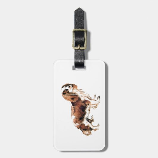 Cavalier King Charles Spaniel Gepäckanhänger (Vorderseite vertikal)