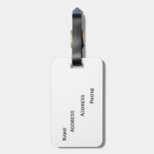 Cavalier King Charles Spaniel Gepäckanhänger (Rückseite vertikal)