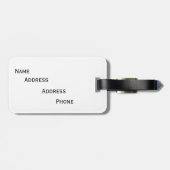 Cavalier King Charles Spaniel Gepäckanhänger (Rückseite horizontal)