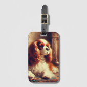 Cavalier King Charles Spaniel Gepäckanhänger (Vorderseite Vertikal)