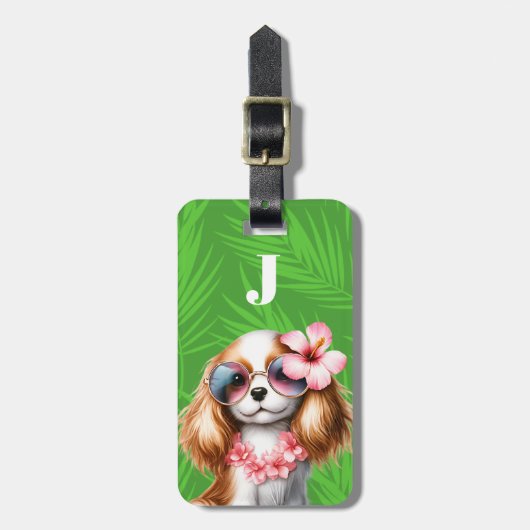Cavalier King Charles Spaniel-Gepäckanhänger Gepäckanhänger (Vorderseite vertikal)
