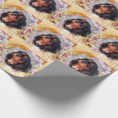 Cavalier King Charles Spaniel Geschenkpapier (Ecke)