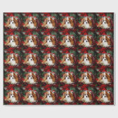 Cavalier King Charles Spaniel Geschenkpapier (Flach)