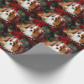 Cavalier King Charles Spaniel Geschenkpapier (Ecke)