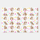 Cavalier King Charles Spaniel  Geschenkpapier Set (Vorderseite 3)