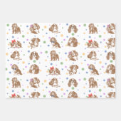 Cavalier King Charles Spaniel  Geschenkpapier Set (Vorderseite)