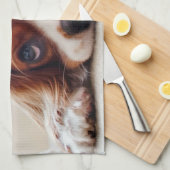 Cavalier King Charles Spaniel Geschirrtuch (Viertel Falte)