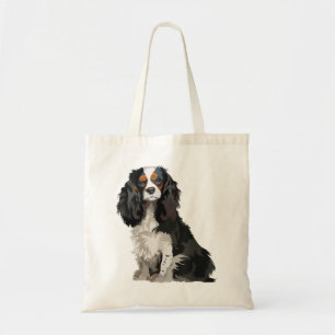 Cavalier King Charles Spaniel Gifts dog Pop art Tragetasche