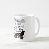 Cavalier King Charles Spaniel Glitzer Women Men Te Kaffeetasse (VorderseiteRechts)