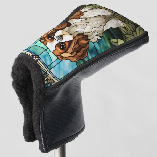 Cavalier King Charles Spaniel Golf Head Cover Golf Headcover (3/4 Vorderseite)