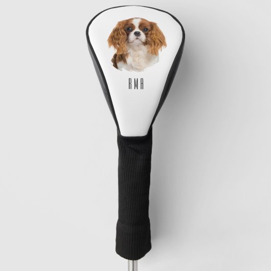 Cavalier King Charles Spaniel Golf Headcover (Vorderseite)