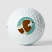  Cavalier King Charles Spaniel Golfball (Vorderseite)