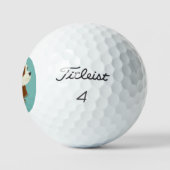  Cavalier King Charles Spaniel Golfball (Logo)