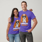 Cavalier King Charles Spaniel Grandma Dog gift gif T-Shirt (Unisex)
