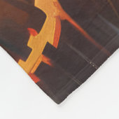 Cavalier King Charles Spaniel Halloween Beängstige Fleecedecke (Ecke)