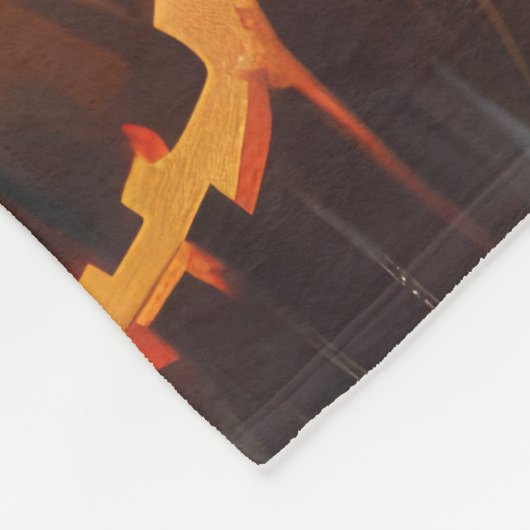 Cavalier King Charles Spaniel Halloween Beängstige Fleecedecke (Ecke)