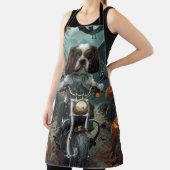 Cavalier King Charles Spaniel Halloween Beängstige Schürze (InSitu)