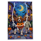 Cavalier King Charles Spaniel Halloween-Kostüme Mittlere Geschenktüte (Vorderseite)