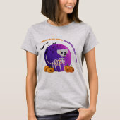 Cavalier King Charles Spaniel Halloween T - Shirt (Vorderseite)