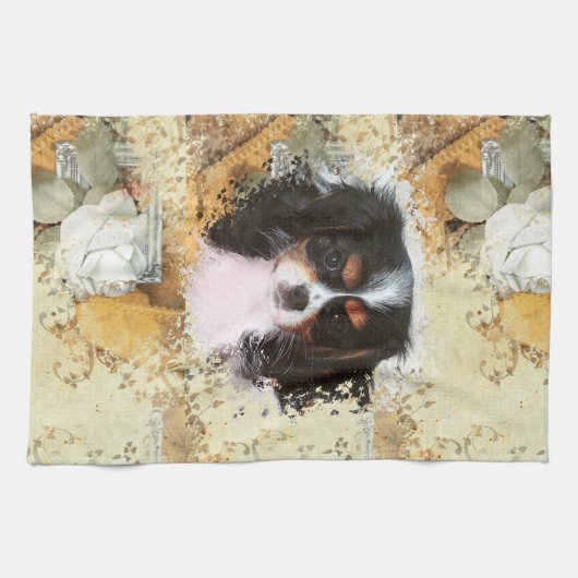 Cavalier King Charles Spaniel Handtuch (Horizontal)