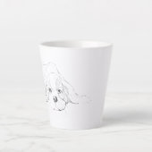 Cavalier King Charles Spaniel Haustier-Tasse Milchtasse (Vorderseite)