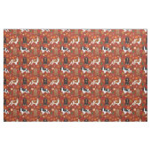 Cavalier King Charles Spaniel Herbstlaub Stoff (Fat Quarter (45,7 x 55,9 cm))