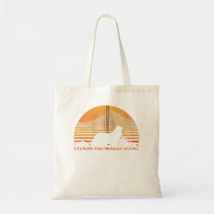 CAVALIER KING CHARLES SPANIEL Hoodie Vintag Retro Tragetasche