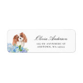 Cavalier King Charles Spaniel Hortensie Adresse (Vorne)
