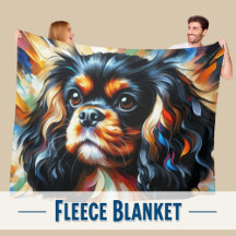 Cavalier King Charles Spaniel Hund Acryl Druck