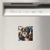 Cavalier King Charles Spaniel Hund Acryl Druck Magnet (In Situ (Geschirrspüler))