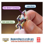 Cavalier King Charles Spaniel Hund Acryl Druck Puzzle