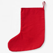Cavalier King Charles Spaniel Hundesocken Maßgesch Kleiner Weihnachtsstrumpf (Rückseite)
