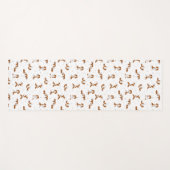 Cavalier King Charles Spaniel Hundyoga Yogamatte (Vorderseite (Horizontal))