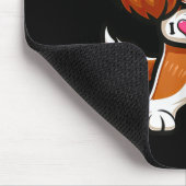 Cavalier King Charles Spaniel I Liebe Mama Funny D Mousepad (Ecke)