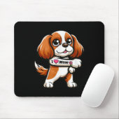 Cavalier King Charles Spaniel I Liebe Mama Funny D Mousepad (Mit Mouse)
