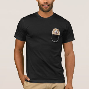 Cavalier King Charles Spaniel in der Breast Pocket T-Shirt