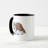 Cavalier King Charles Spaniel Kaffee Tasse (Vorderseite Links)