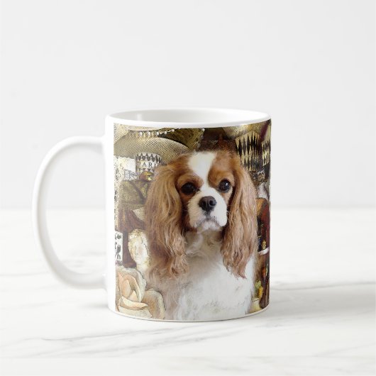 Cavalier King Charles Spaniel Kaffeetasse (Links)