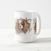 Cavalier King Charles Spaniel Kaffeetasse (VorderseiteRechts)