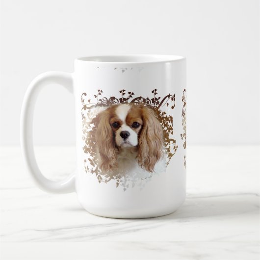 Cavalier King Charles Spaniel Kaffeetasse (Links)