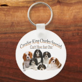 Cavalier King Charles Spaniel kann nicht nur einen Schlüsselanhänger (Vorderseite)