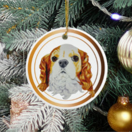 Cavalier King Charles Spaniel Keramik Ornament
