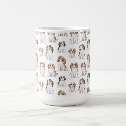 Cavalier King Charles Spaniel Keramik Tasse (Mittel)